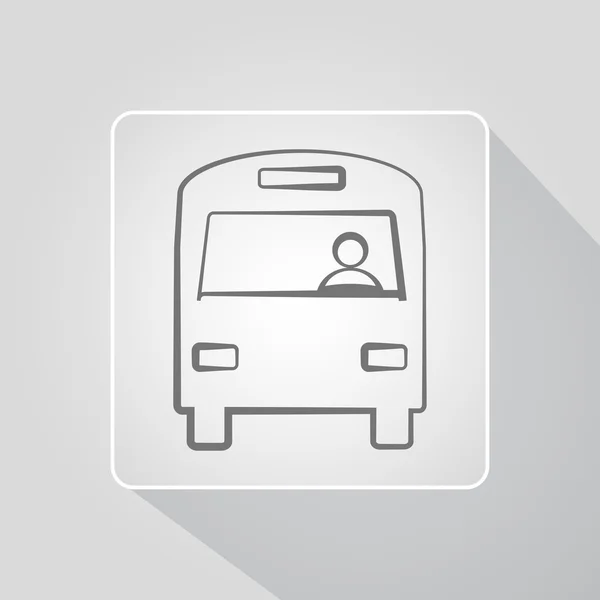 Bus icon — Stock Vector