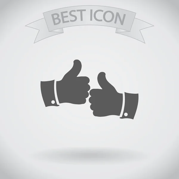 Thumb up icons — Stock Vector