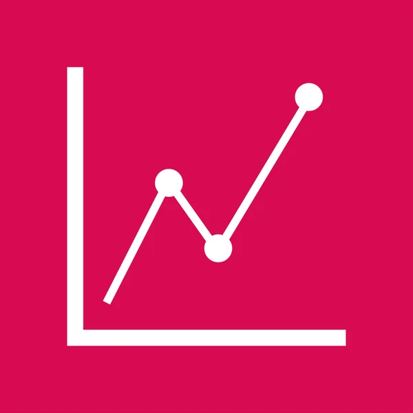 Infográfico, ícone gráfico — Vetor de Stock