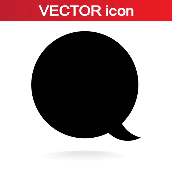 Icono de burbuja de habla cómica — Vector de stock