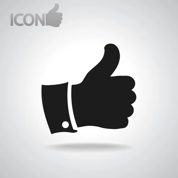 Thumbs up icon — Stock Vector