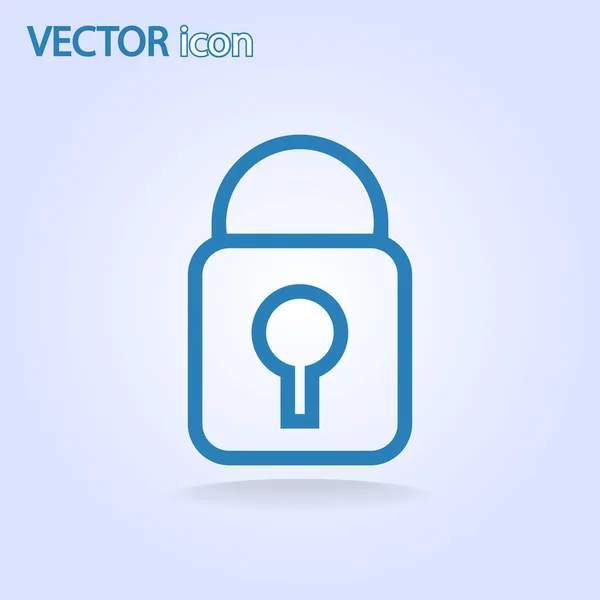 Icono de bloqueo — Vector de stock