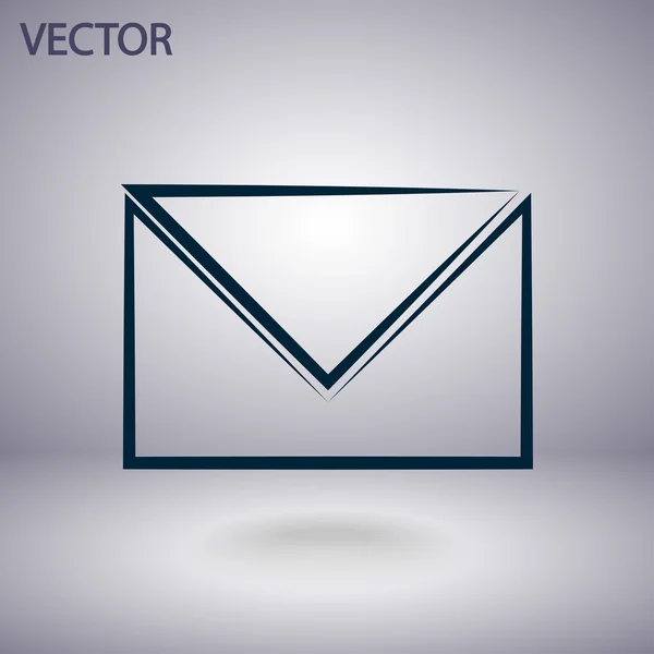 Kuvert post ikon — Stock vektor