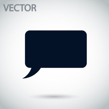 konuşma balonu simgeleri simge siyah