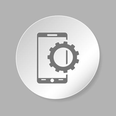 parametreleri ayarlama, mobil akıllı telefon simgesi