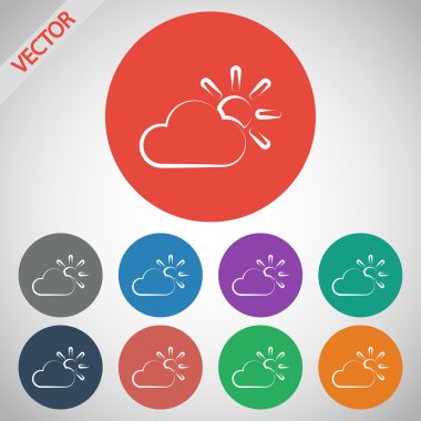 Hava durumu web simgesi