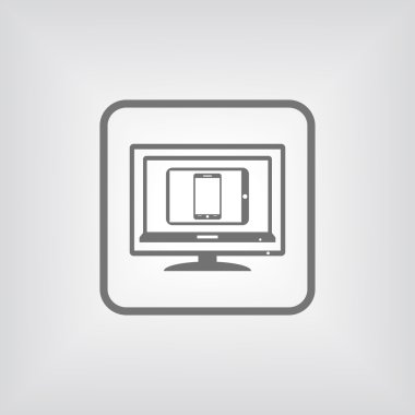 elektronik cihazlar simge kümesi