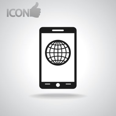 Mobil akıllı telefon simgesi