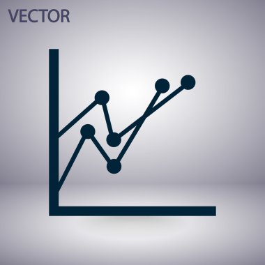 Infographic, grafik simgesi