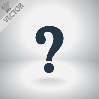 Soru işareti simgesi simgesi