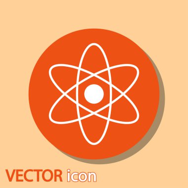 soyut fizik bilim modeli simgesi