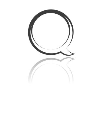 komik konuşma kabarcıklar simgesi