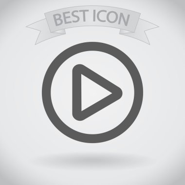 düğme web simgesi oynamak