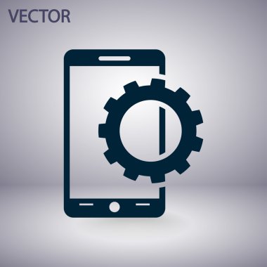 parametreleri ayarlama, mobil akıllı telefon simgesi