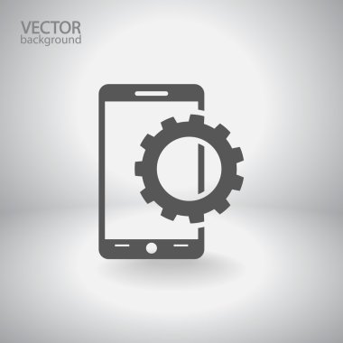 parametreleri ayarlama, mobil akıllı telefon simgesi