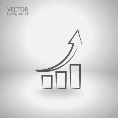 Infographic, grafik simgesi
