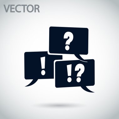 soru ve ünlem işareti