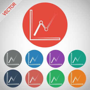 Infographic, grafik simgesi