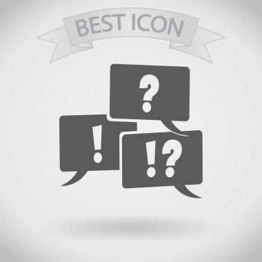 soru ve ünlem işareti