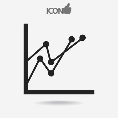 Infographic, grafik simgesi