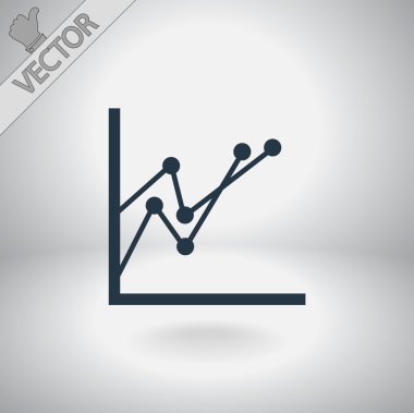 Infographic, grafik simgesi