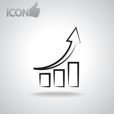 Infographic, grafik simgesi