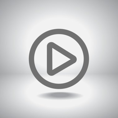 düğme web simgesi oynamak
