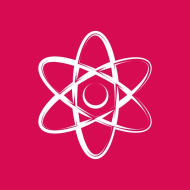 soyut fizik bilim modeli simgesi