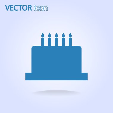 doğum günü pastası simgesi