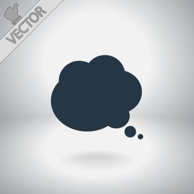 komik konuşma kabarcıklar simgesi