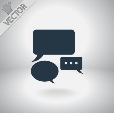 konuşma balonu simgeler