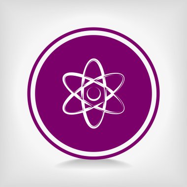 soyut fizik bilim modeli simgesi