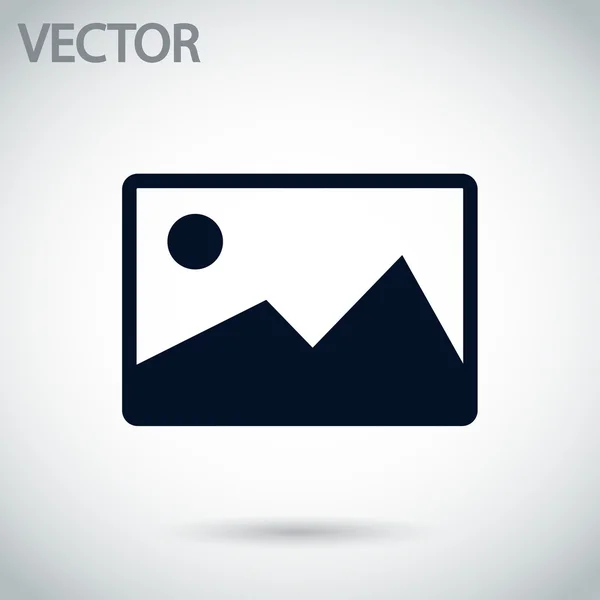 Fotografie ikona — Stockový vektor