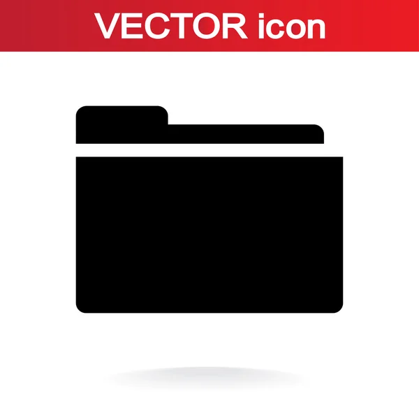 Icono de carpeta — Vector de stock