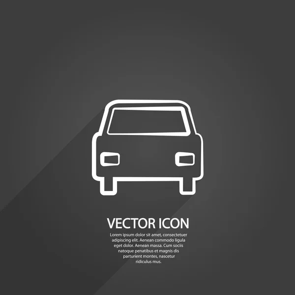 Icono del coche — Vector de stock