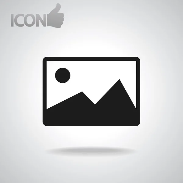 Photograph icon — Stock Vector