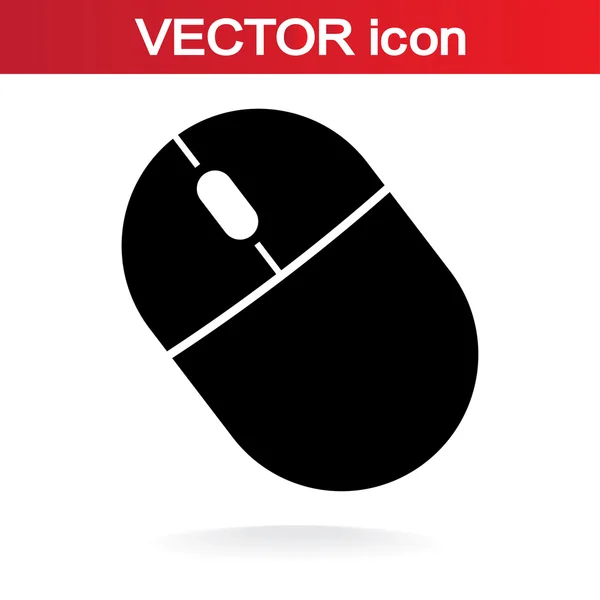 Icono del ratón ordenador — Vector de stock