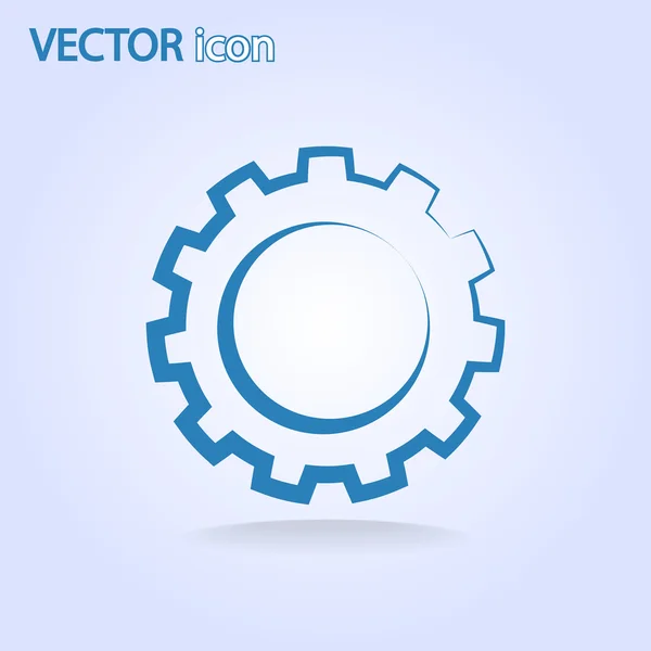 Versnellingen Ikoon — Stockvector