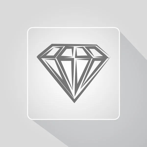 钻石图标 — 图库矢量图片
