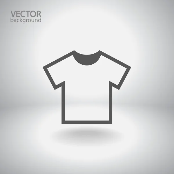 Ícone de camiseta — Vetor de Stock