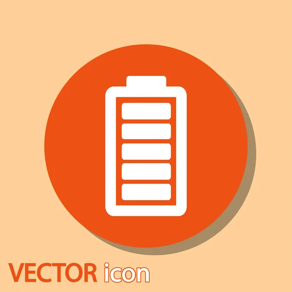 Batterij lading pictogram — Stockvector