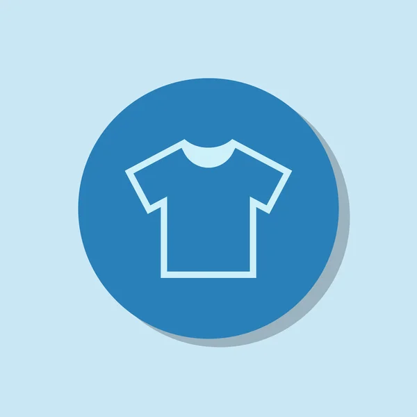 Tshirt pictogram — Stockvector