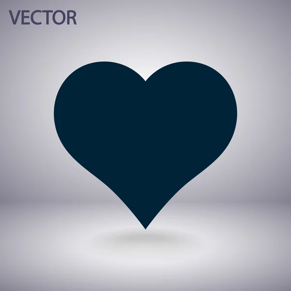 Icône de coeur — Image vectorielle