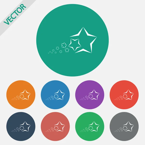 Icono de estrella — Vector de stock