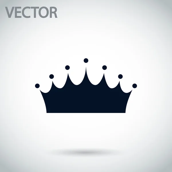 Icono de corona — Vector de stock