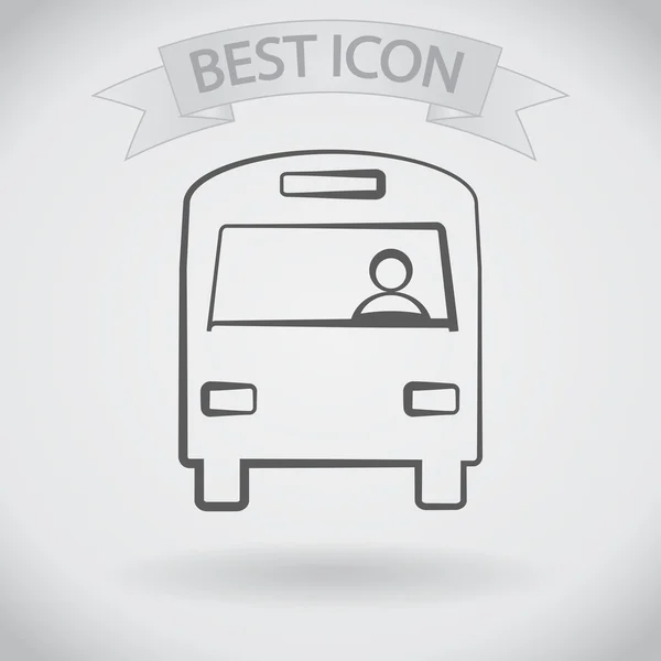 Bus icon — Stock Vector