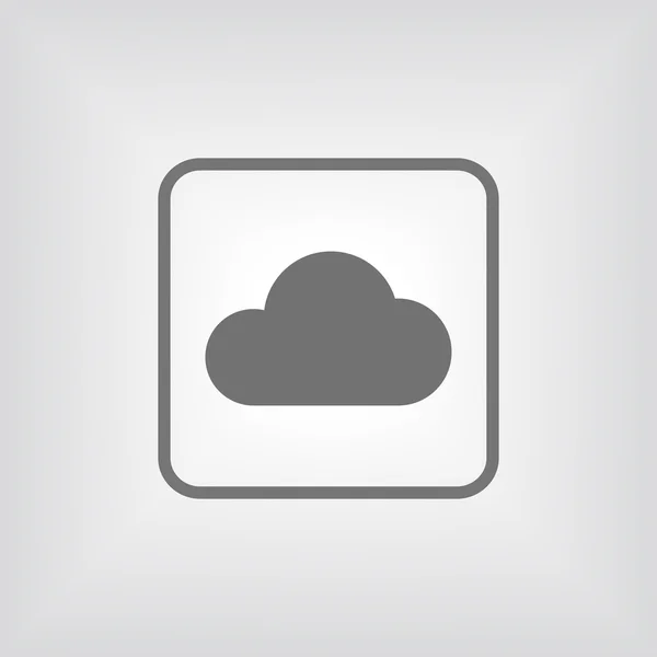 Cloud pictogram — Stockvector