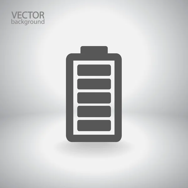 Batteriikonen belastning — Stock vektor