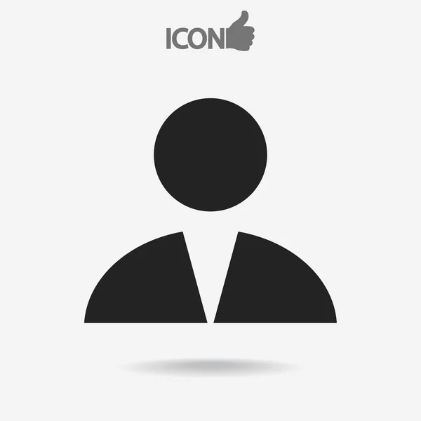 Man icoon — Stockvector