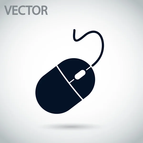 Ícone do mouse computador — Vetor de Stock